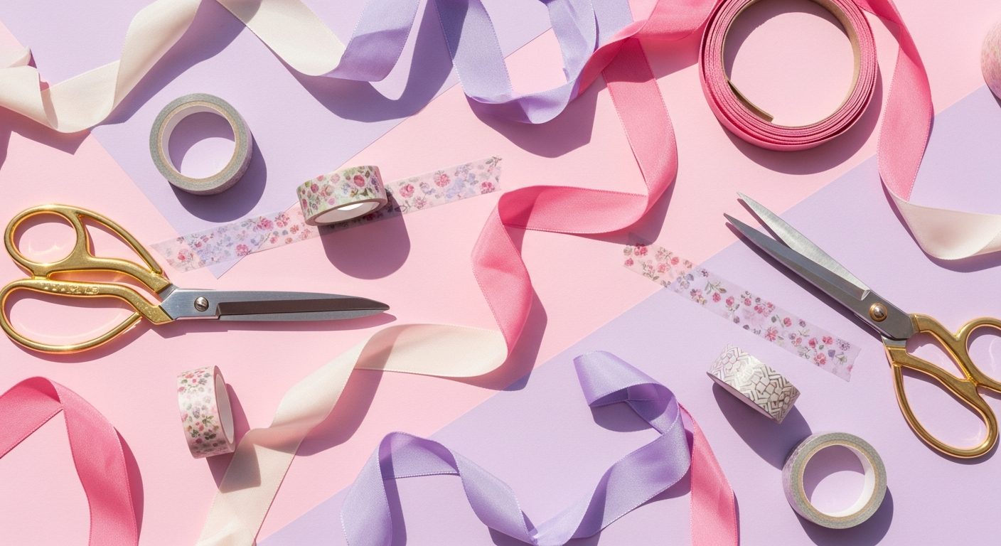 Materiales para manualidades creativas